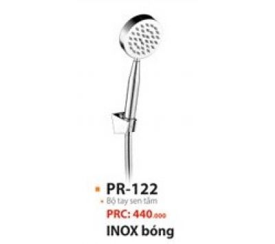 BỘ DÂY TAY SEN TẮM INOX 304 BÓNG PR-122