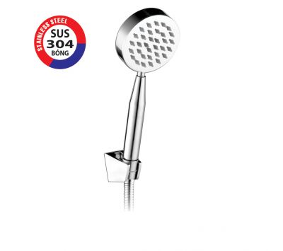 BỘ DÂY TAY SEN TẮM INOX 304 BÓNG PR-122