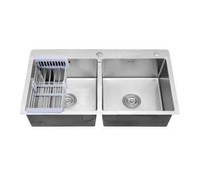 CHẬU RỬA CHÉN INOX SUS 304 CAO CẤP PR-8245M