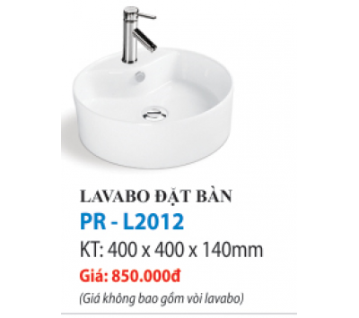 LAVABO KIỂU ĐẶT BÀN PR-L2012