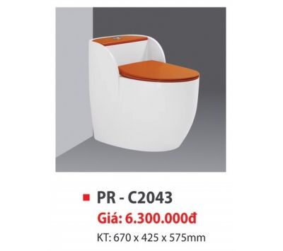 BỒN CẦU LIỀN KHỐI PR-C2043