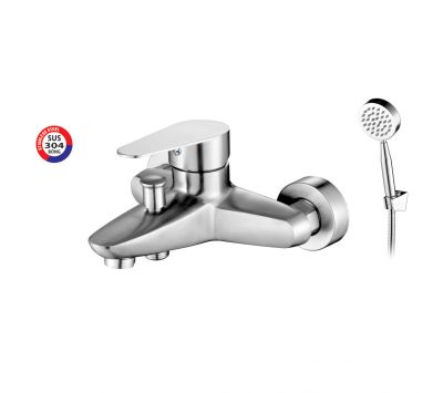 BỘ CỦ SEN NÓNG LẠNH INOX 304 BÓNG PR-361
