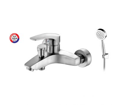 BỘ CỦ SEN NÓNG LẠNH INOX 304 BÓNG PR-360