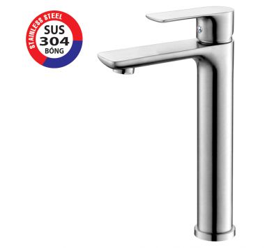 VÒI LAVABO NÓNG  LẠNH INOX 304 BÓNG  PR-4457A