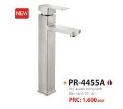 VÒI LAVABO NÓNG  LẠNH INOX 304 BÓNG  PR-4455A