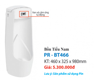 BỒN TIỂU NAM CẢM ỨNG PR-BT466