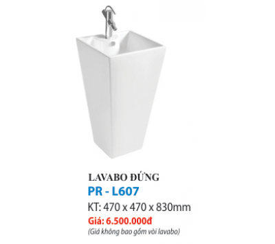LAVABO ĐỨNG PR-L607