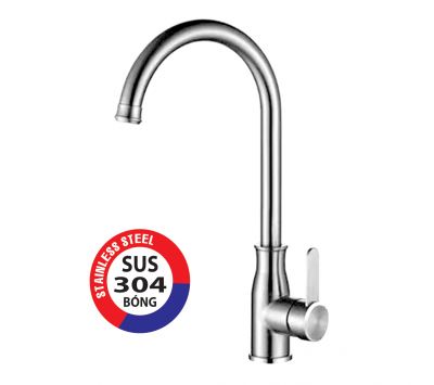 VÒI RỬA CHÉN NÓNG LẠNH INOX 304 BÓNG PR-845