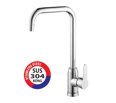 VÒI RỬA CHÉN NÓNG LẠNH INOX 304 BÓNG PR-847