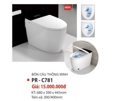 BỒN CẦU THÔNG MINH PR-C781