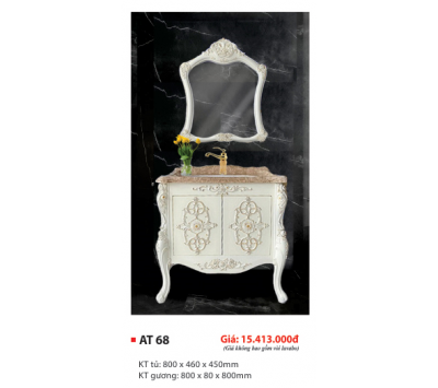 LAVABO TỦ PVC CAO CẤP AT 68
