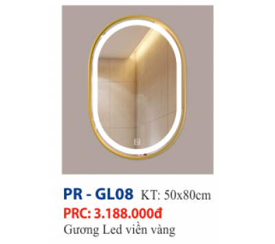 GƯƠNG SOI ĐÈN LED CAO CẤP PR-GL08